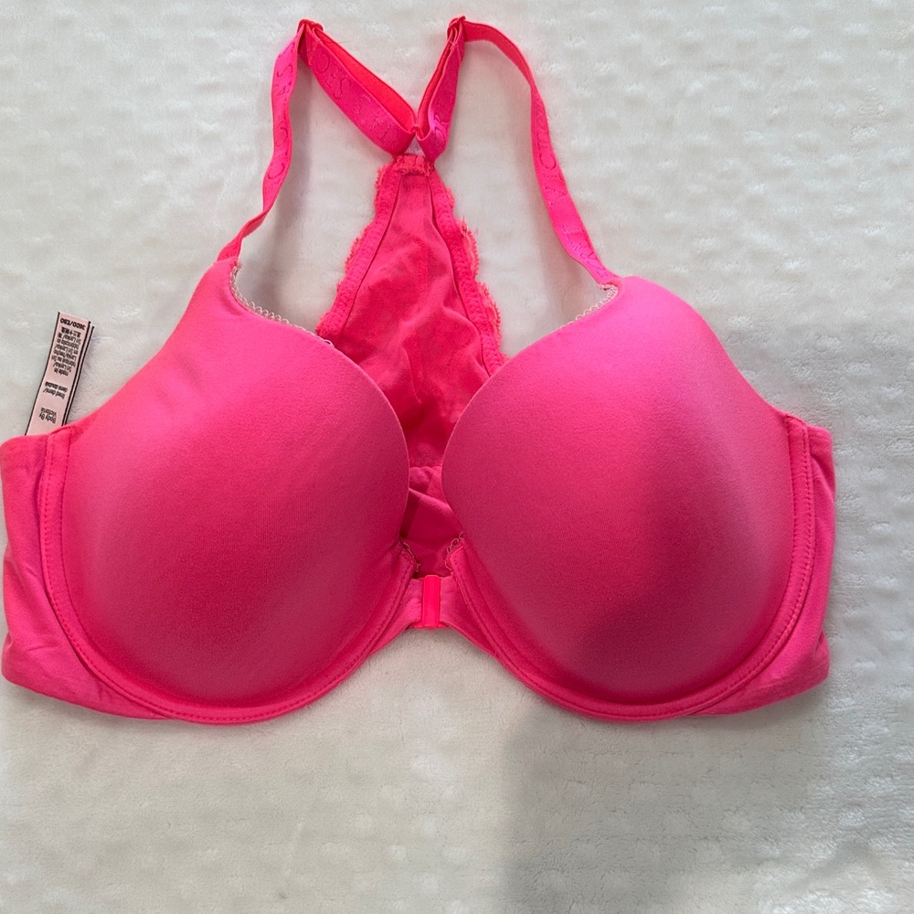 Victoria's Secret Body by Victoria Hot Pink Women's Racer Back Bra
